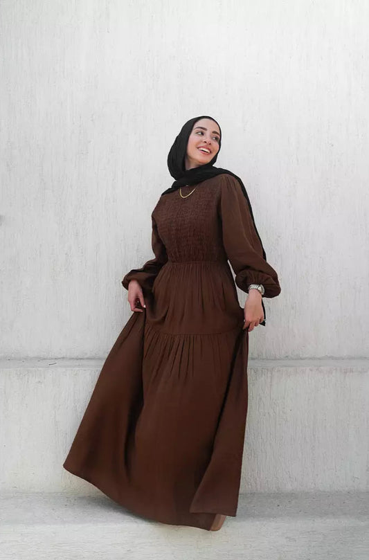 Brown Weekend Wanderer Dress