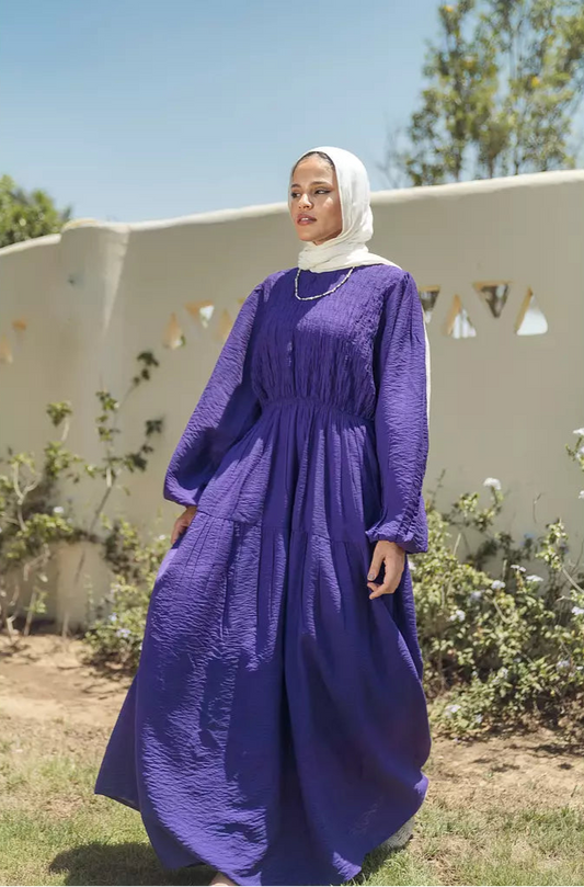 Purple Weekend Wanderer Dress