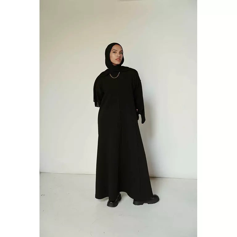 Seamline Dress in Black