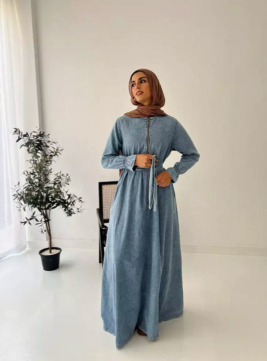 The Denim Grace Dress