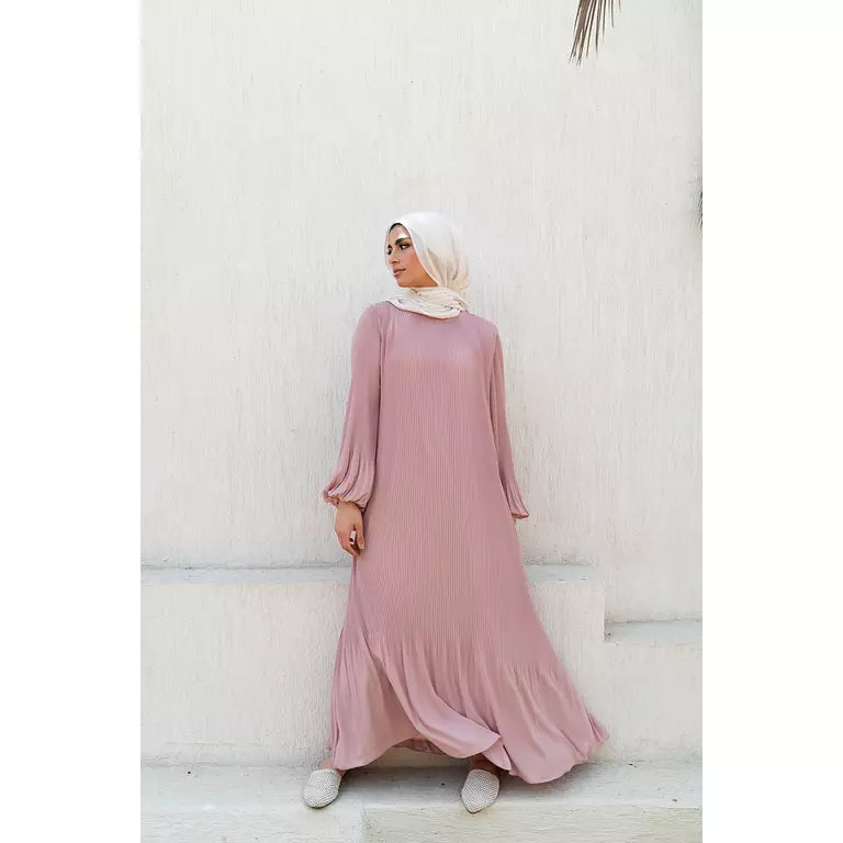 Dreamy Swirl Dress in Pink