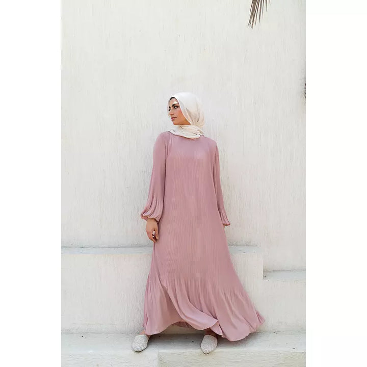 Dreamy Swirl Dress in Pink