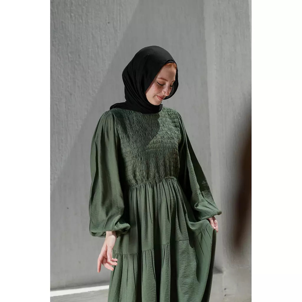 Olive Weekend Wanderer Dress