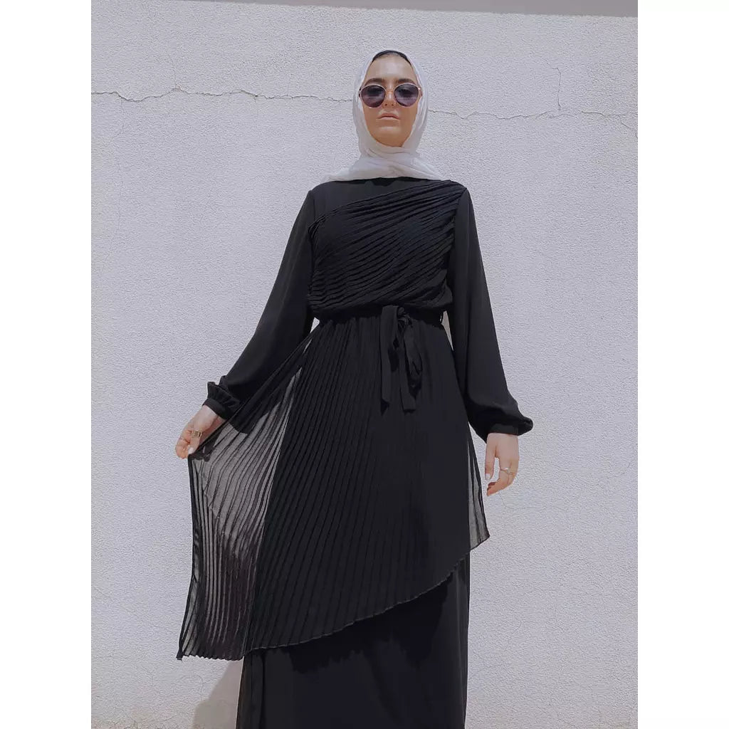 Roman Pleated Abaya